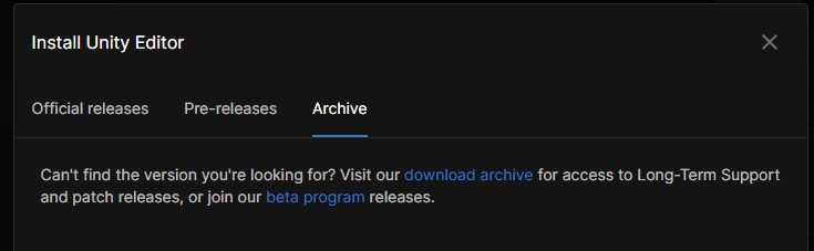 Click Archive, and click the link ‘download archive’ for 2019